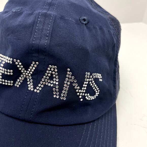 Adidas | Houston Texans NFL Rhinestone Moisture Wicking Adjustable Baseball Cap - Picture 7 of 7